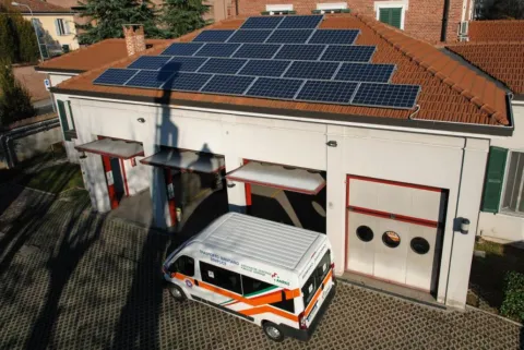 Impianto fotovoltaico Seregno Soccorso - Seregno