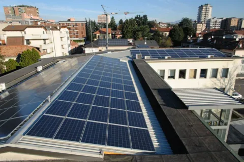 Impianto fotovoltaico Sede AEB - Seregno