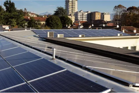 Impianto fotovoltaico Sede AEB - Seregno