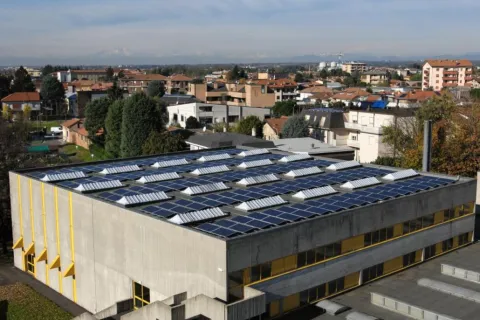 Impianto fotovoltaico Scuole Don Milani - Seregno