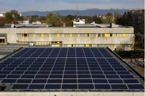 Impianto fotovoltaico Scuole Don Milani - Seregno